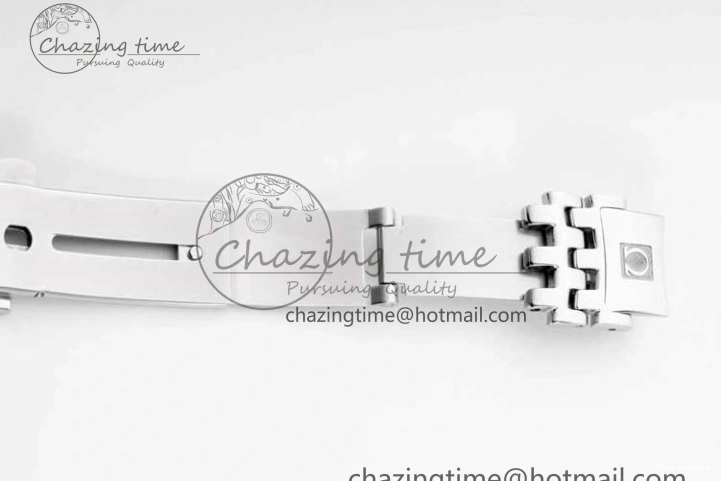 0325 HighPerformance De Ville SS DIWF 1:1 Best Edition Gray White Dial Blue Markers on SS Bracelet MIYOTA 7852